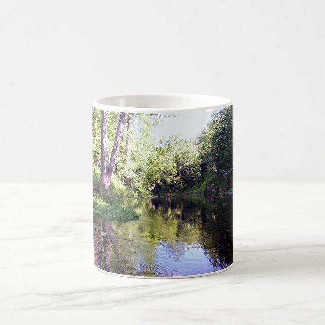 Pretty river coffee mug (Center)