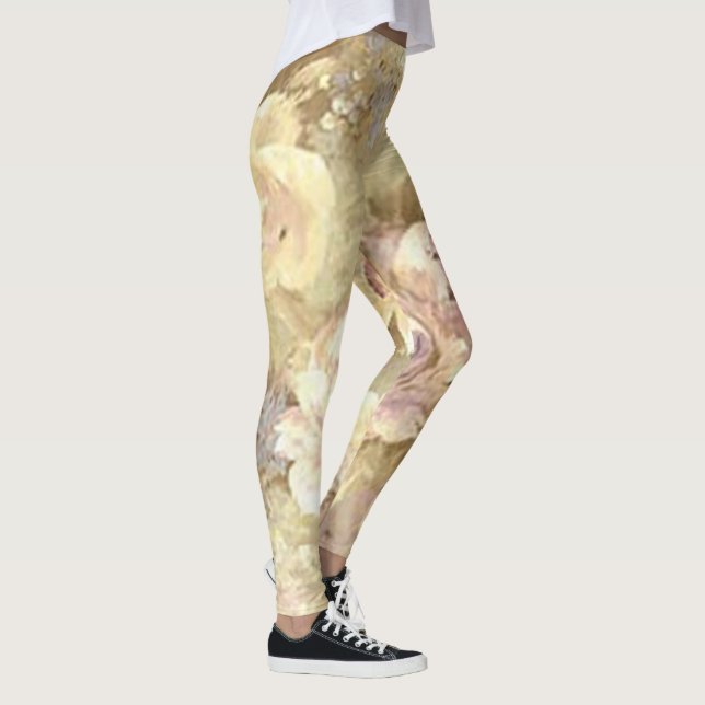 Pretty Rose Garden Leggings (Right)