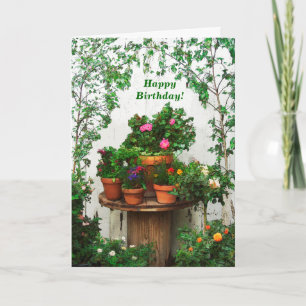 Pretty Roses Birthday Card