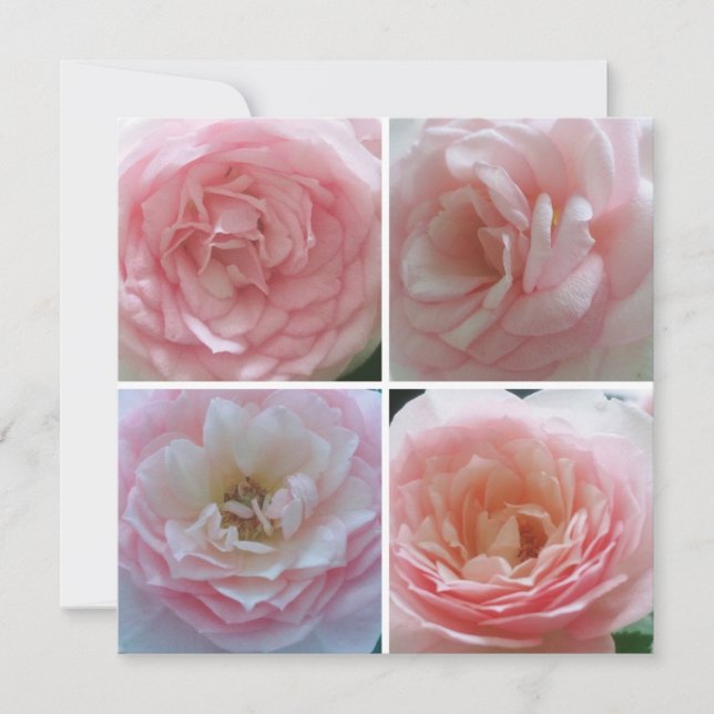 Pretty Roses Invitation (Front)