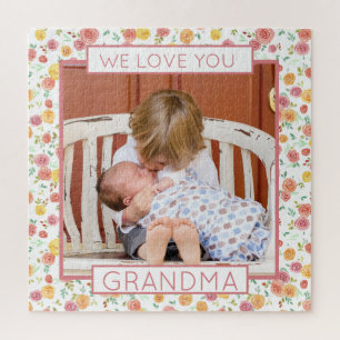 Pretty Roses Mother's Day Photo Puzzle