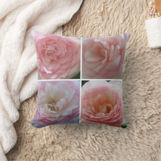 Pretty Roses Throw Pillow