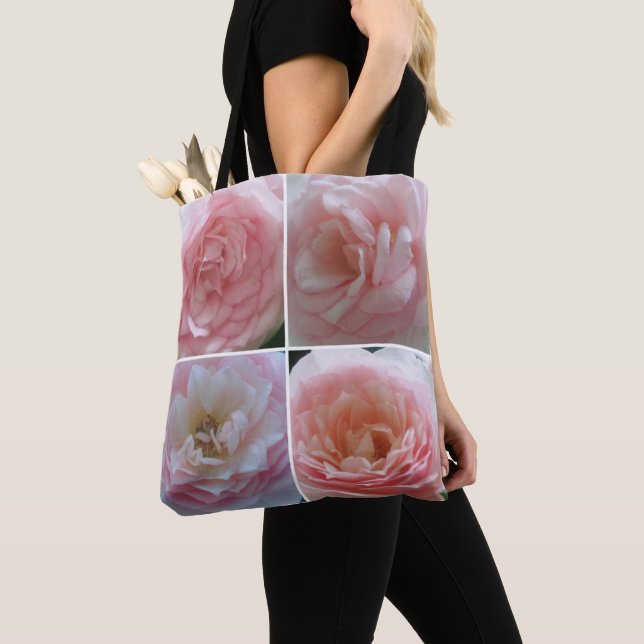Pretty Roses Tote Bag (Close Up)