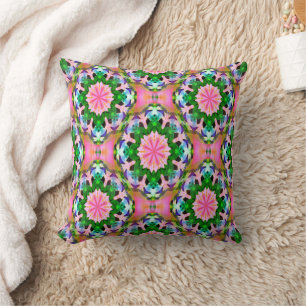 Pretty Rows..... Throw Pillow