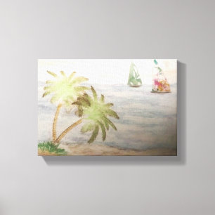 Pretty Sails Canvas Print