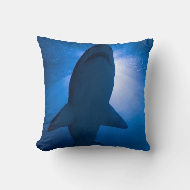 Pretty Sea Animals Throw Pillow (Front)