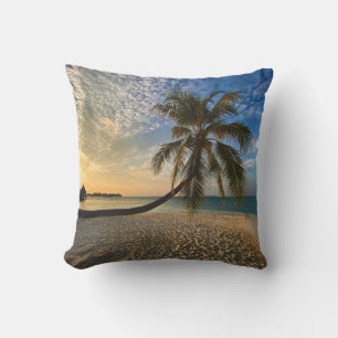 Pretty Sea Animals Throw Pillow