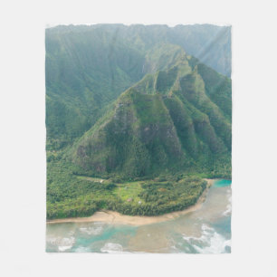 Pretty Seascape Fleece Blanket