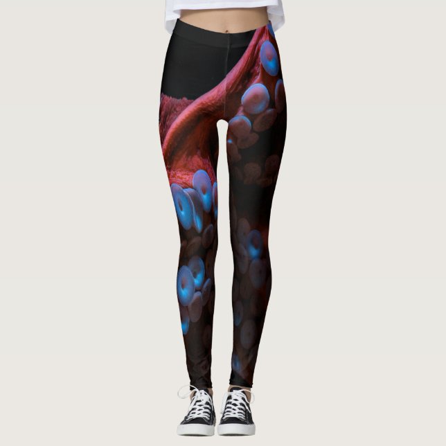 Pretty Seascape Leggings (Front)
