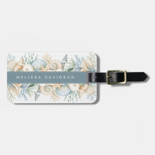 Pretty Seashells Luggage Tag