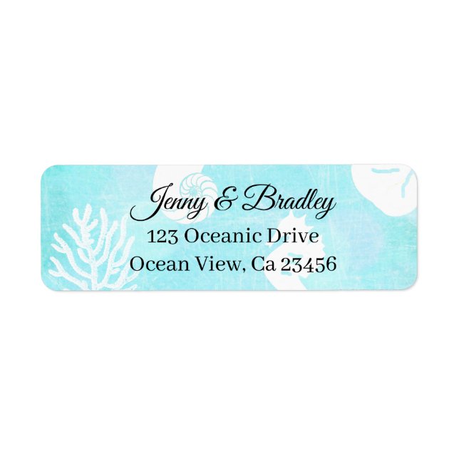 Pretty Seaside Beachfront Sand Dollar (Front)