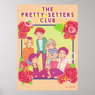 Pretty Setters Club - Haikyuu Poster
