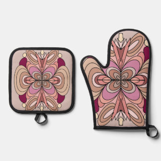 Pretty shades Oven Mitt & Pot Holder Set