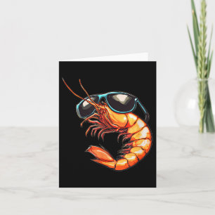 Pretty Shrimp Costume Card