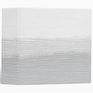 Pretty Simple White and Grey Faded Texture Binder