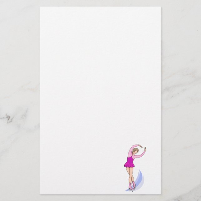 Pretty Skater Stationery (Front)
