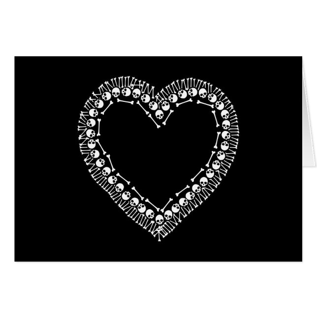 Pretty Skull Heart (Front Horizontal)