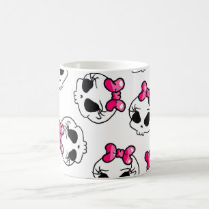 Pretty skulls coffee mug