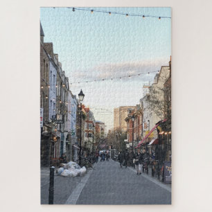 Pretty Sky Over Exmouth Market Clerkenwell London Jigsaw Puzzle