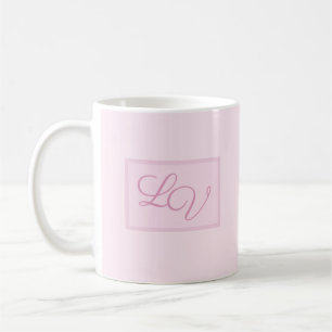 Pretty Soft Pink and Blush Coffee Mug