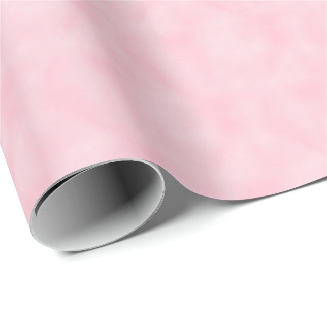 Pretty Soft Pink & Fluffy Wrapping Paper (Roll Corner)