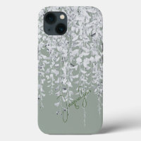 Pretty Soft Silver Hanging Wisteria