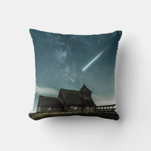 Pretty Space Throw Pillow