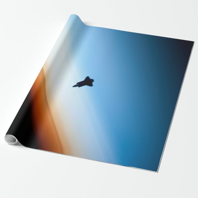 Pretty Space Wrapping Paper (Unrolled)