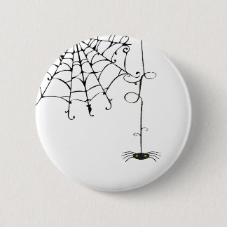 PRETTY spiderweb 2 Inch Round Button