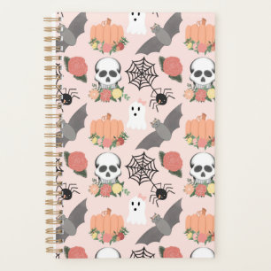 Pretty Spooky Patterned Planner