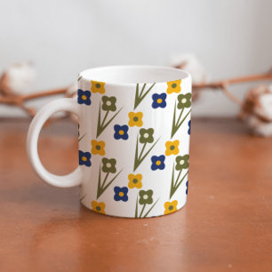 Pretty Spring Floral Coffee Mug