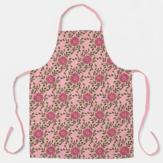 Pretty Spring Garden Apron (Front)