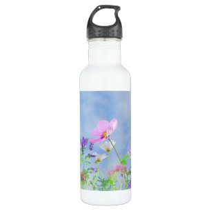 Pretty Spring Wild Flowers 710 Ml Water Bottle