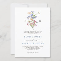 Pretty Spring Wildflower Meadow Garden Wedding