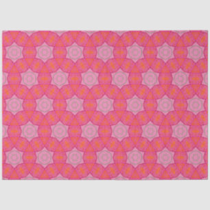 Pretty Stars Rosy Pink and Orange Tissue Paper