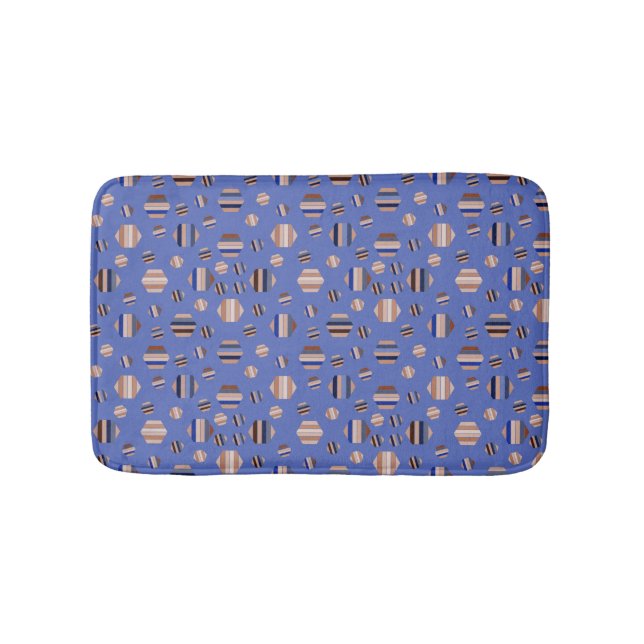 Pretty Summer Pattern Bath Mat (Front)