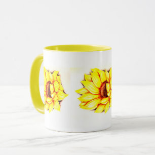 **PRETTY SUNFLOWER MUG**  MUG