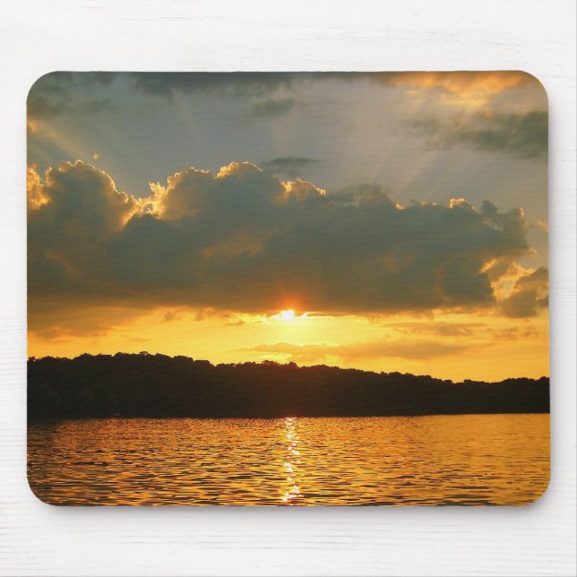 Pretty Sunset Mouse Pad (Front)