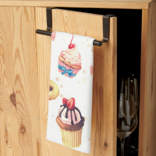 Pretty sweets kitchen towels