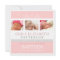 Pretty Swirl Photo Collage Baptism Invitation