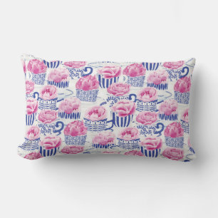 Pretty Tea Lumbar Pillow