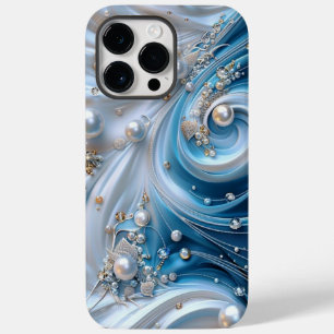 Pretty Teal Blue Aqua Turquoise Geode Rock Case-Ma Case-Mate iPhone 14 Pro Max Case