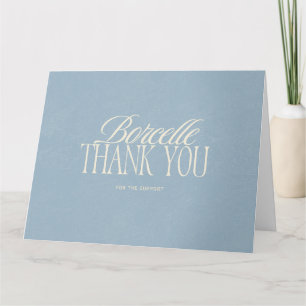 Pretty Thank You Card