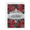 Pretty Tiara & Sparkle Flowers Red Sweet 16