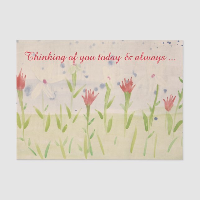 Pretty tissue paper (Front)