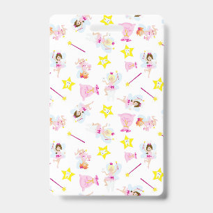 Pretty Tooth Fairy Magic Wand White Teeth Badge