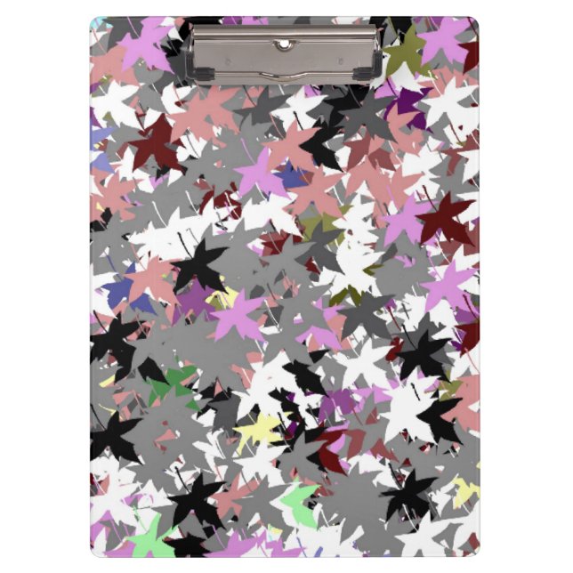 PRETTY TREE LEAVES CLIPBOARD (Front)