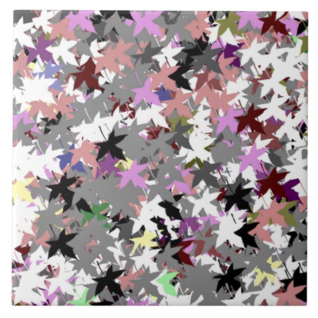 PRETTY TREE LEAVES TILE (Front)