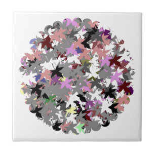 PRETTY TREE LEAVES TILE