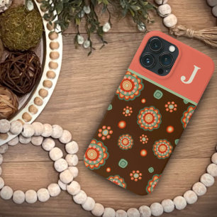 Pretty Trendy Fun Floral Girly Inspirivity Boho iPhone 13 Pro Max Case